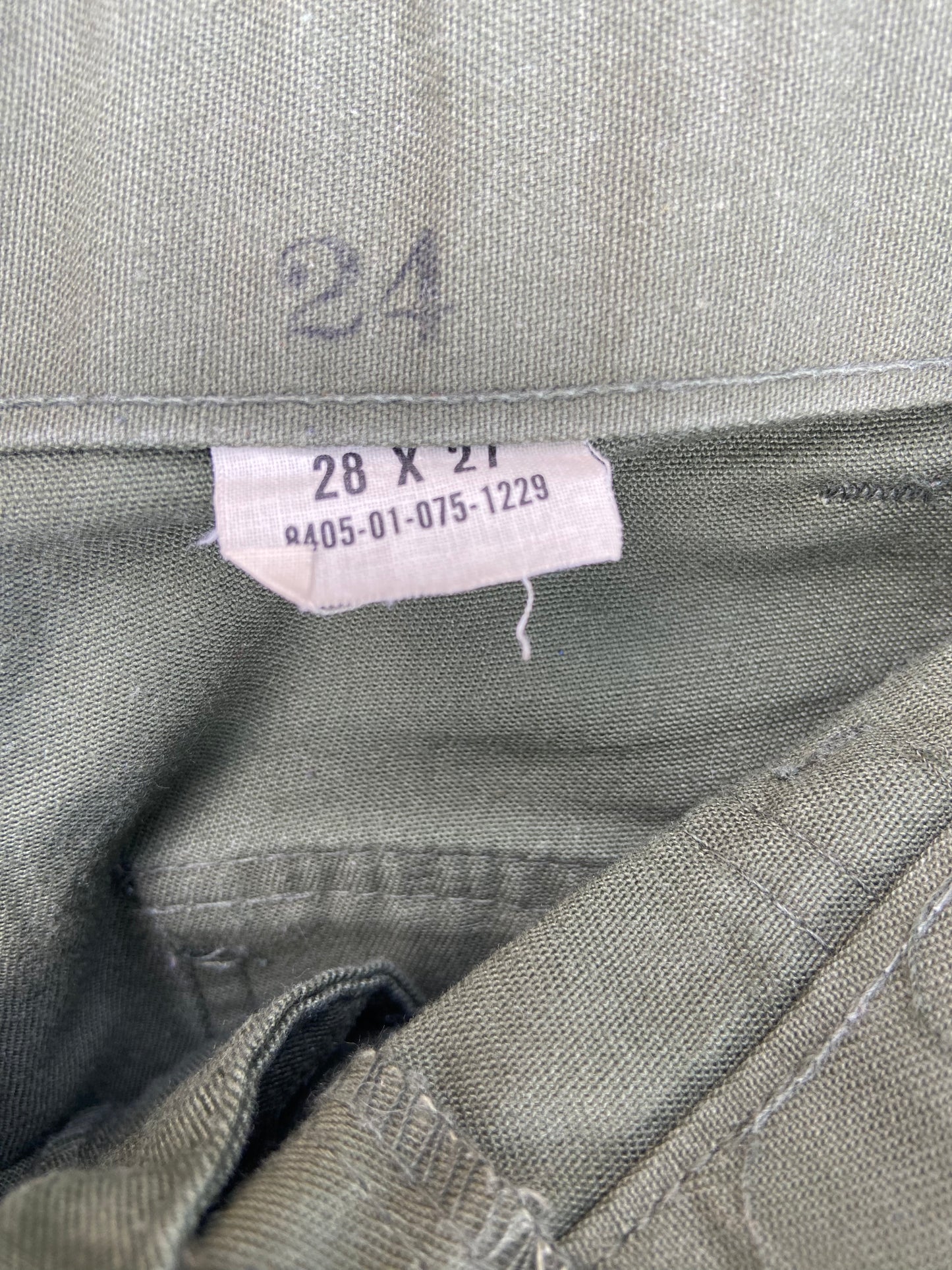 1970s Vintage Army Issued trousers