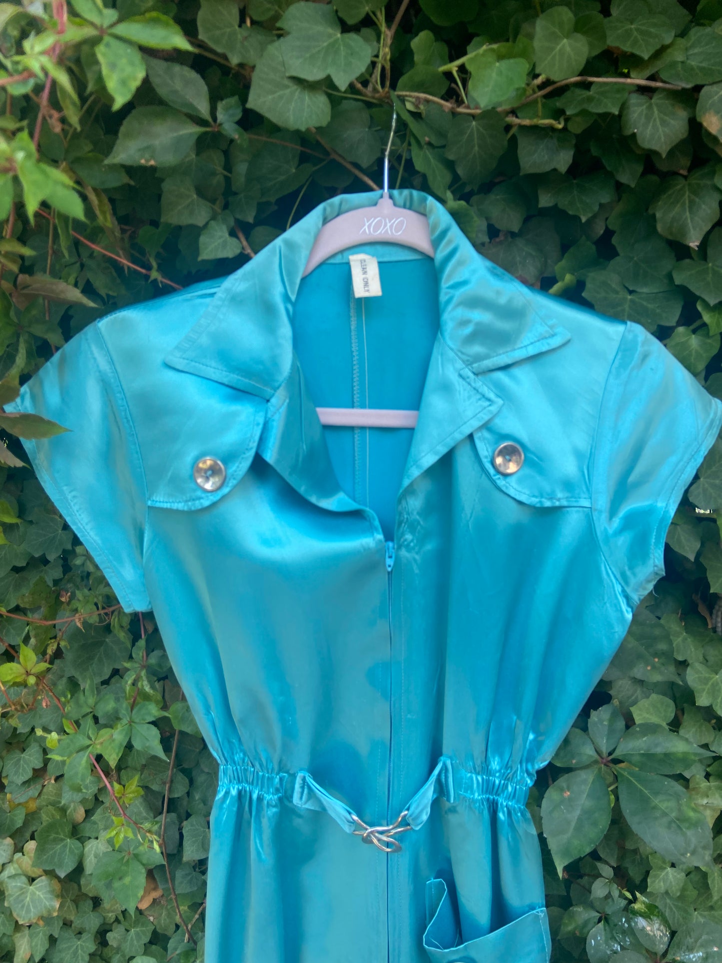 Vintage Satin Disco Jumper