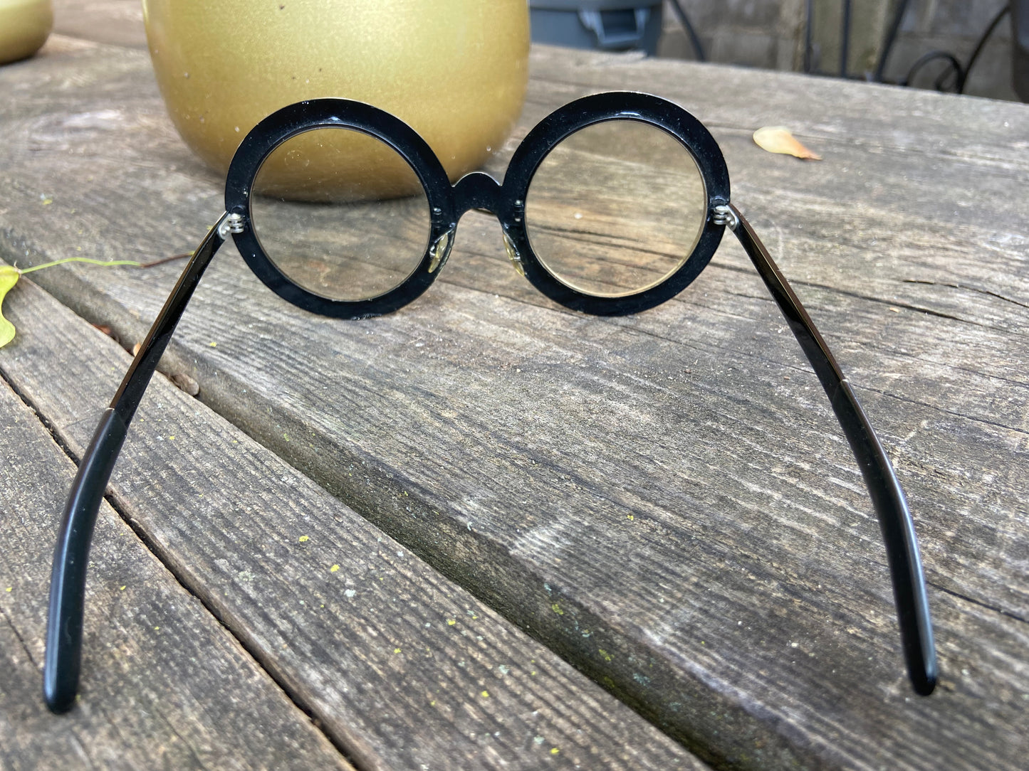 1960s Vintage Zebra Glasses