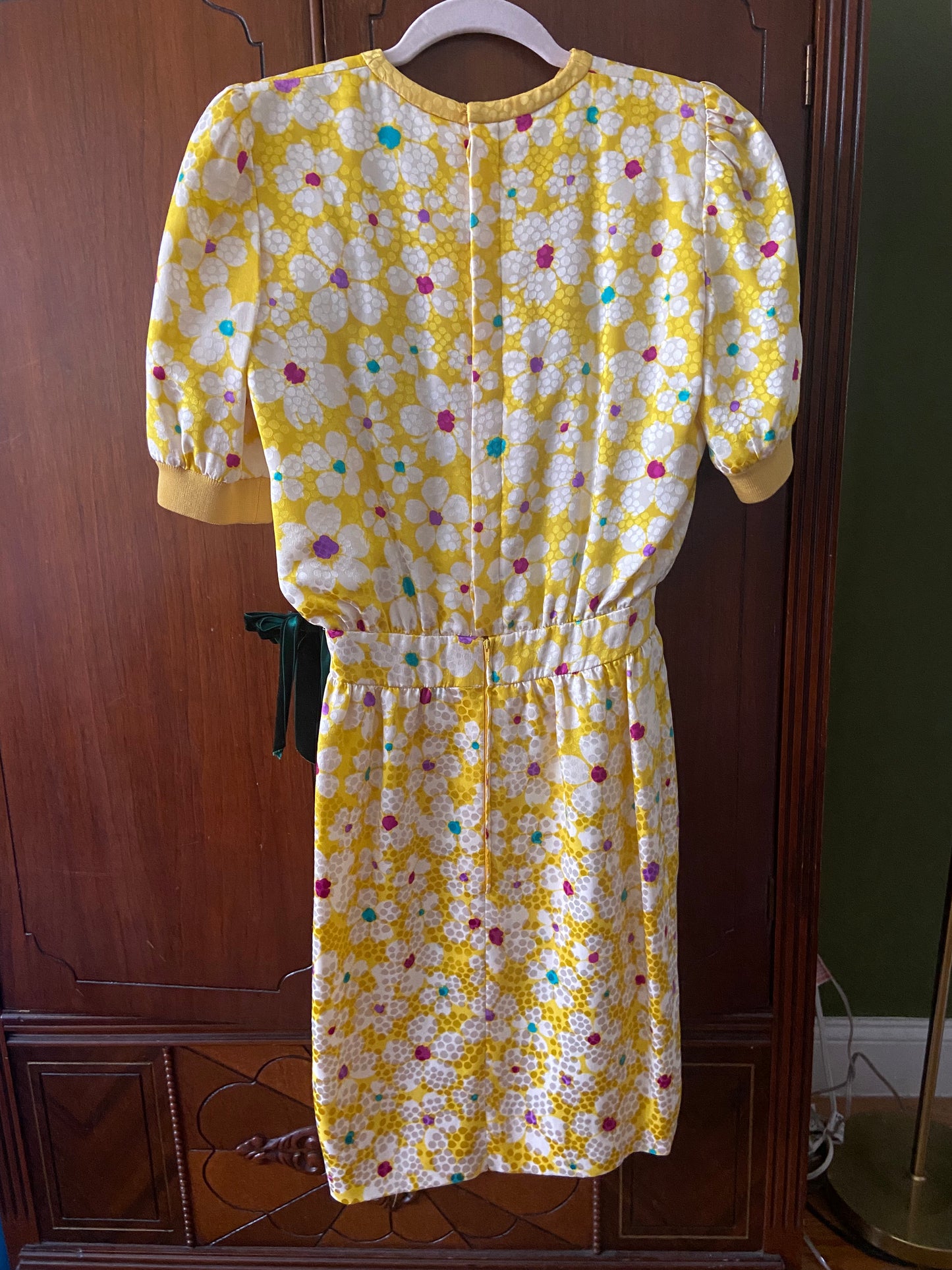 Vintage Silk Valentino Dress